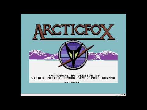 Screen de Arcticfox sur Commodore 64