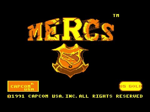 Aperçu du jeu Mercs sur Commodore 64