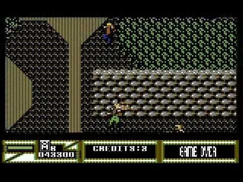 Illustration vidéo de Mercs sur Commodore 64