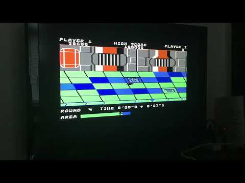 Metro-Cross sur Commodore 64