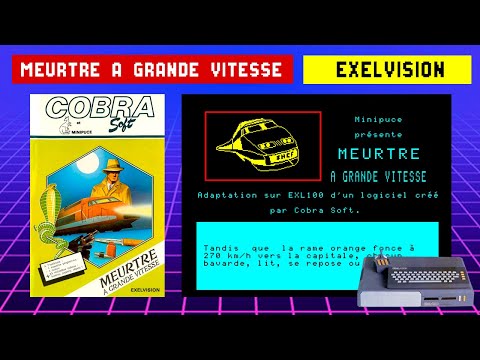 Screen de Meurtre à grande vitesse sur Commodore 64