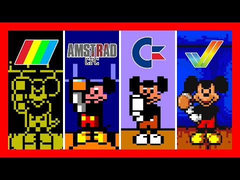 Image du jeu Mickey Mouse: The Computer Game sur Commodore 64