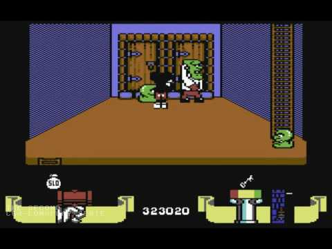 Screen de Mickey Mouse: The Computer Game sur Commodore 64