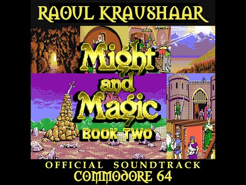 Scène de jeu de Might and Magic II: Gates to Another World sur Commodore 64