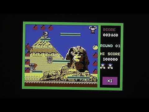Mighty Bomb Jack sur Commodore 64