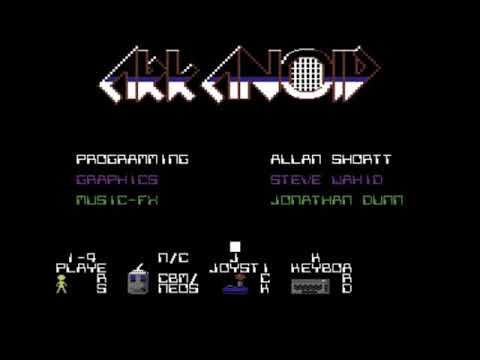 Screen de Arkanoid: Revenge of Doh sur Commodore 64