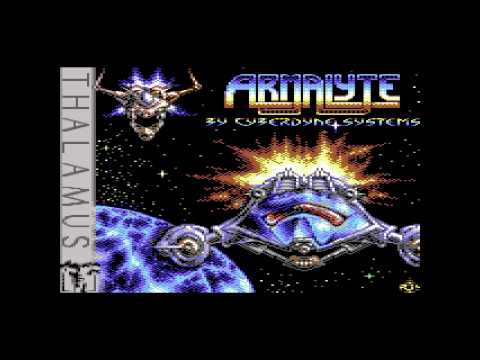 Screen de Armalyte sur Commodore 64
