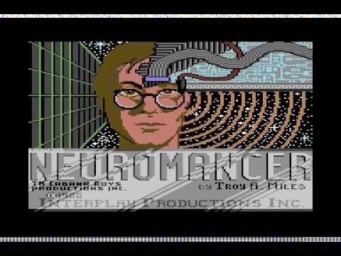 Illustration vidéo de Neuromancer sur Commodore 64