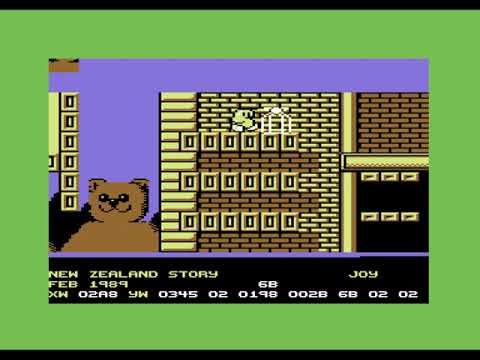 New Zealand Story sur Commodore 64
