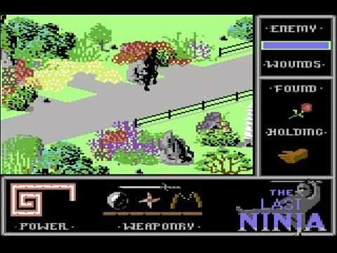 Screen de Ninja Warriors sur Commodore 64