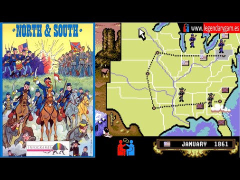 North and South sur Commodore 64