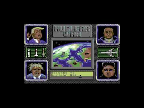 Screen de Nukewar sur Commodore 64