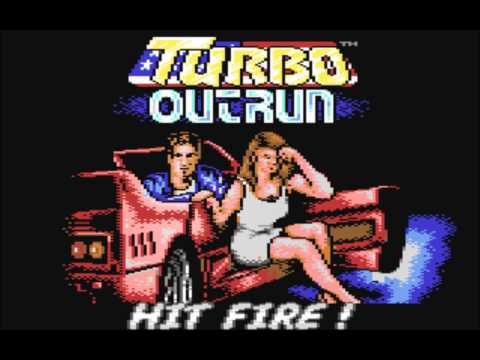 Screen de Out Run sur Commodore 64