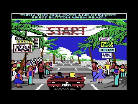 Screen de OutRun II sur Commodore 64