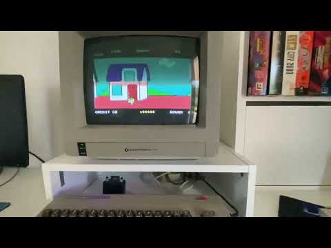Pac-Land sur Commodore 64