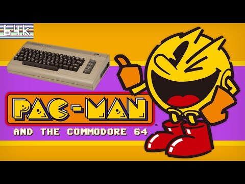 Screen de Pac-Man sur Commodore 64