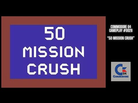 Capture de 50 Mission Crush sur Commodore 64