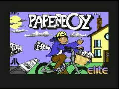 Image du jeu Paperboy sur Commodore 64