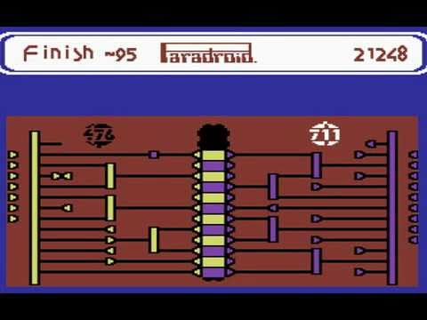 Photo de Paradroid sur Commodore 64