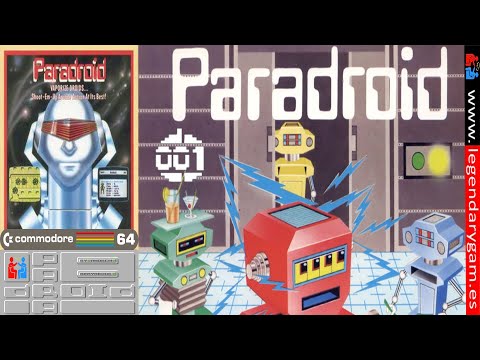 Paradroid sur Commodore 64