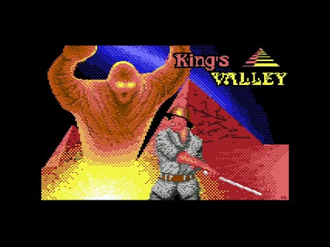 Scène de jeu de Parthian Kings sur Commodore 64