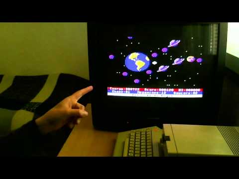 Astro Chase sur Commodore 64