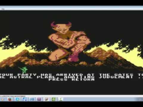 Aperçu du jeu Phantasie III sur Commodore 64