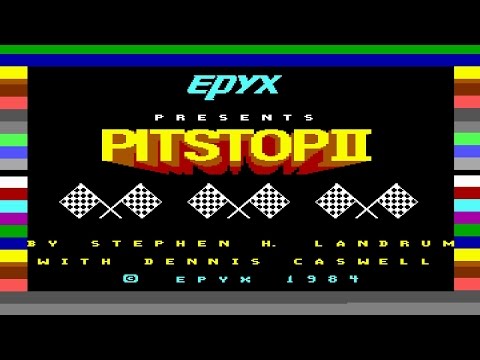 Image du jeu Pitstop II sur Commodore 64
