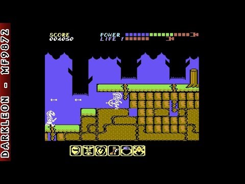 Screen de Athena sur Commodore 64
