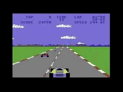 Photo de Pole Position sur Commodore 64