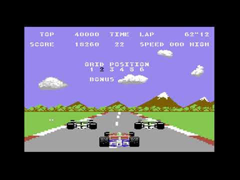Pole Position sur Commodore 64