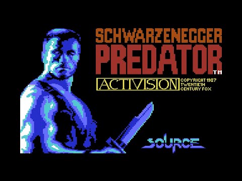 Illustration vidéo de Predator sur Commodore 64