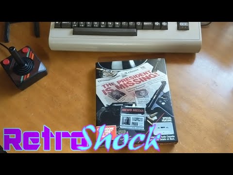 Aperçu du jeu President Is Missing sur Commodore 64