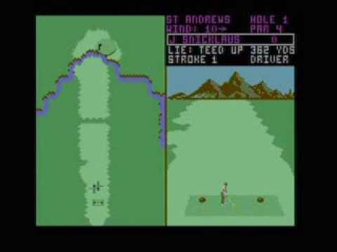 Photo de Professional Tour Golf sur Commodore 64