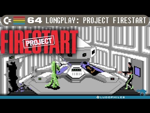 Screen de Project Firestart sur Commodore 64