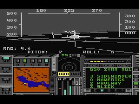 Photo de Project Stealth Fighter sur Commodore 64