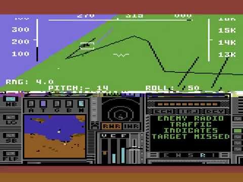 Image du jeu Project Stealth Fighter sur Commodore 64