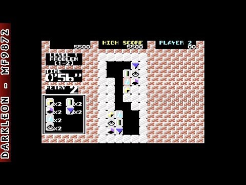 Screen de Puzznic sur Commodore 64