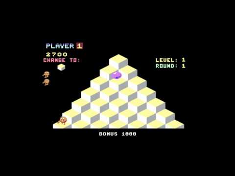 Image du jeu Q*bert sur Commodore 64