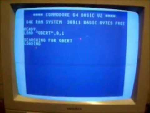 Screen de Q*bert sur Commodore 64