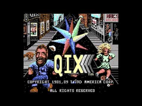 Qix sur Commodore 64