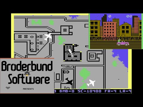 Raid on Bungeling Bay sur Commodore 64