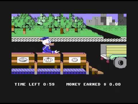 Screen de Rails West! sur Commodore 64