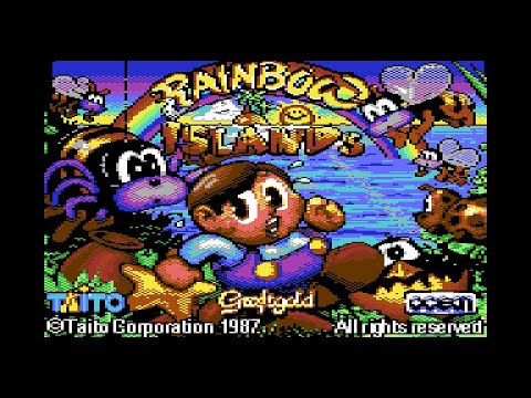 Screen de Rainbow Islands: The Story of Bubble Bobble 2 sur Commodore 64