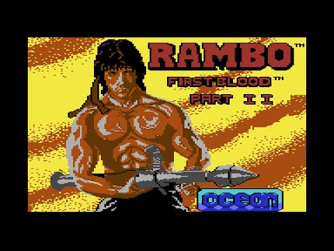 Rambo First Blood Part II sur Commodore 64