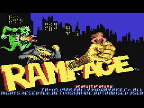 Rampage sur Commodore 64