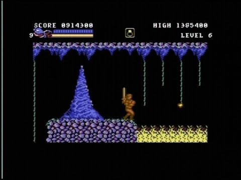 Screen de Rastan sur Commodore 64