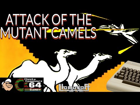 Screen de Attack of the Mutant Camels sur Commodore 64