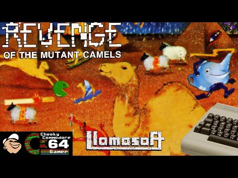 Screen de Revenge of the Mutant Camels sur Commodore 64