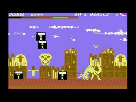 Revenge of the Mutant Camels sur Commodore 64